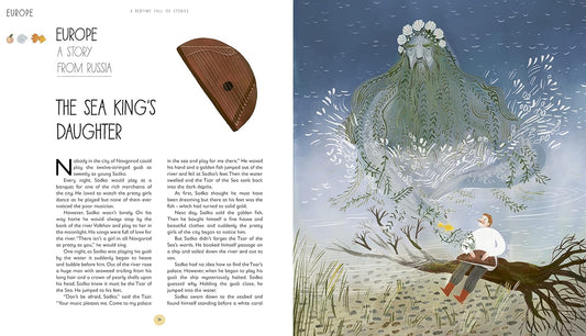 A Bedtime Full Of Stories: 50 Folk Tales and Legends From Around the World