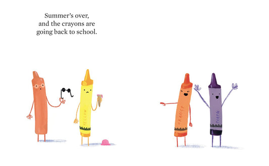 The Crayons Go Back to School - Oliver Jeffers
