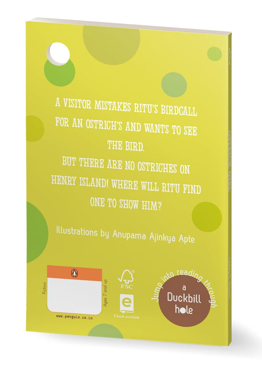 Hole Book: Ostrich Girl - Lesley D. Biswas