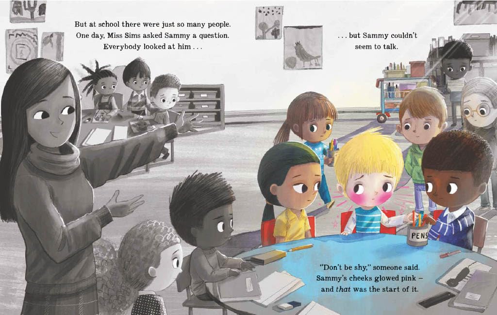 Sammy Feels Shy: A Big Bright Feelings Book - Tom Percival