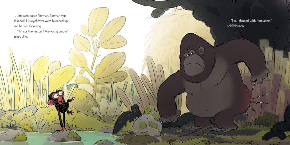 Grumpy Monkey (Board Book)
