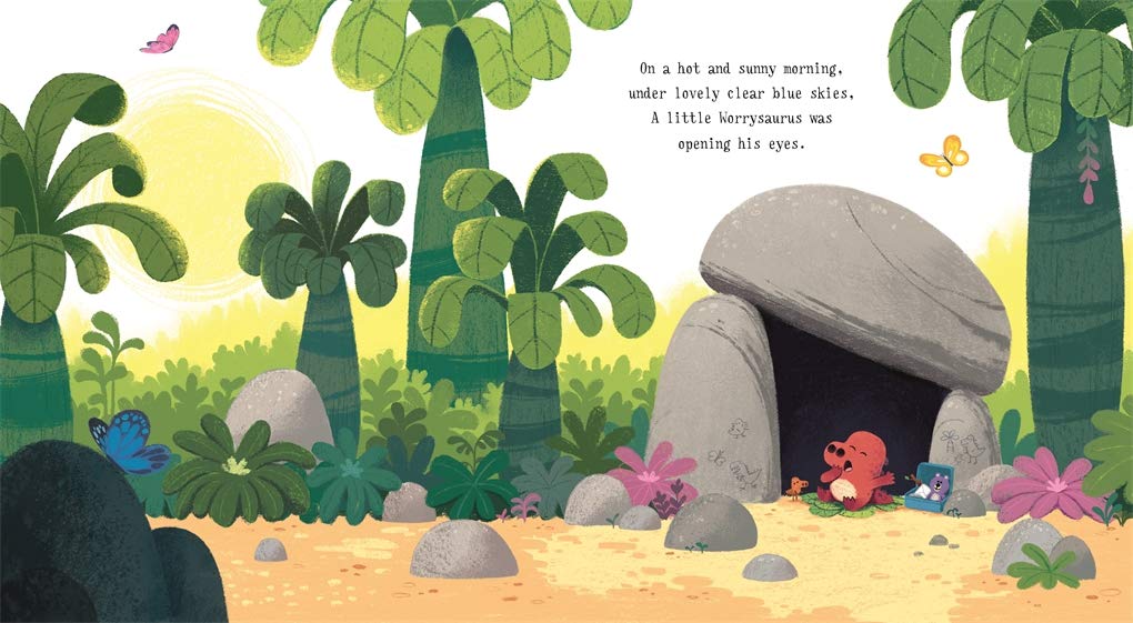 The Worrysaurus - Rachel Bright (Board Book)