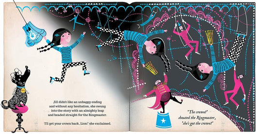 Jill and Lion - Lesley Barnes