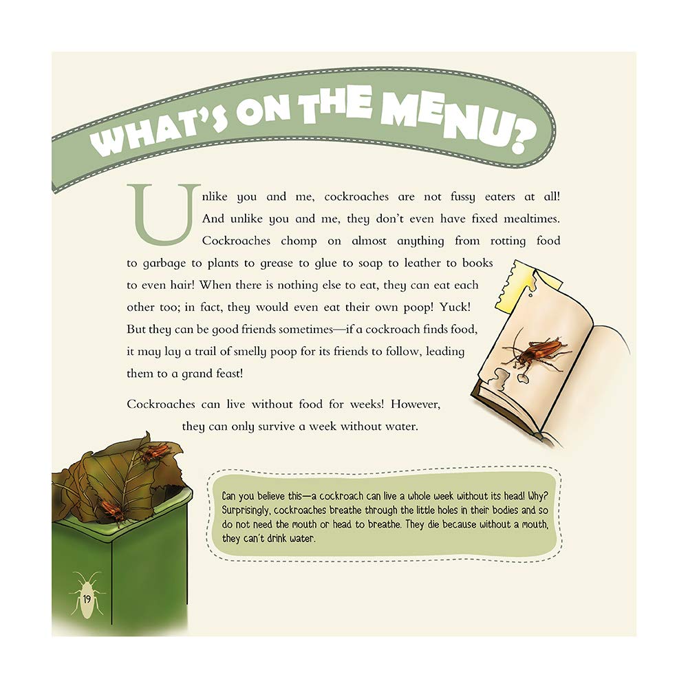 Eeks! I Saw a Cockroach!