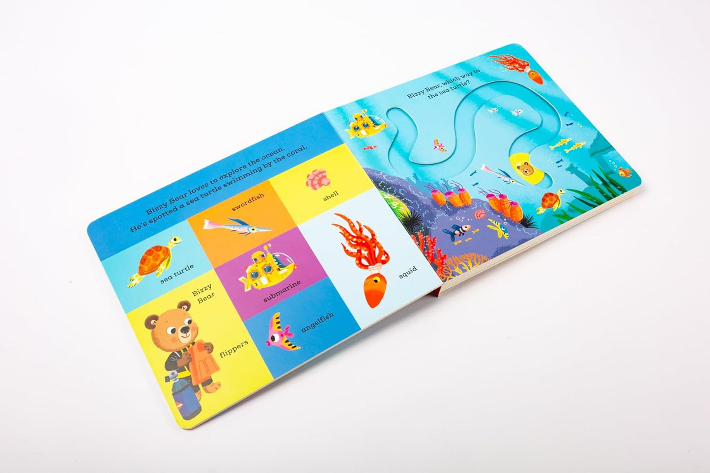 Find and Follow Bizzy Bear: Under the Sea