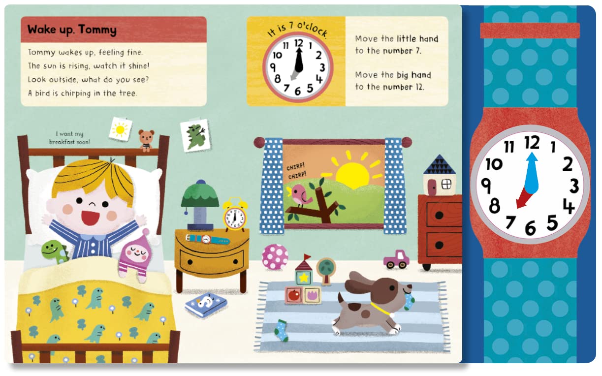 My First Clock Book: Learn to Tell the Time