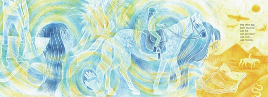 Rain and The Reading Horse - Maria Gianferrari