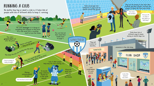 Usborne Lift-the-Flap Look Inside Football