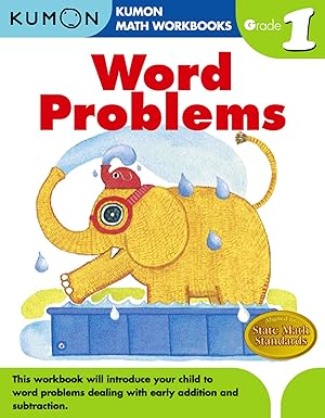 Kumon Math Workbooks: Word Problems - Grade 1