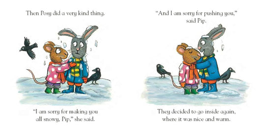 Pip and Posy: The Snowy Day - Board Book