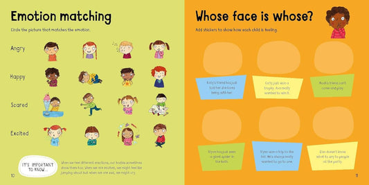 How Are You Feeling Today? Activity and Sticker Book
