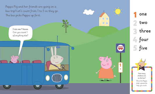Learn With Peppa Pig: Peppa's Count and Slide