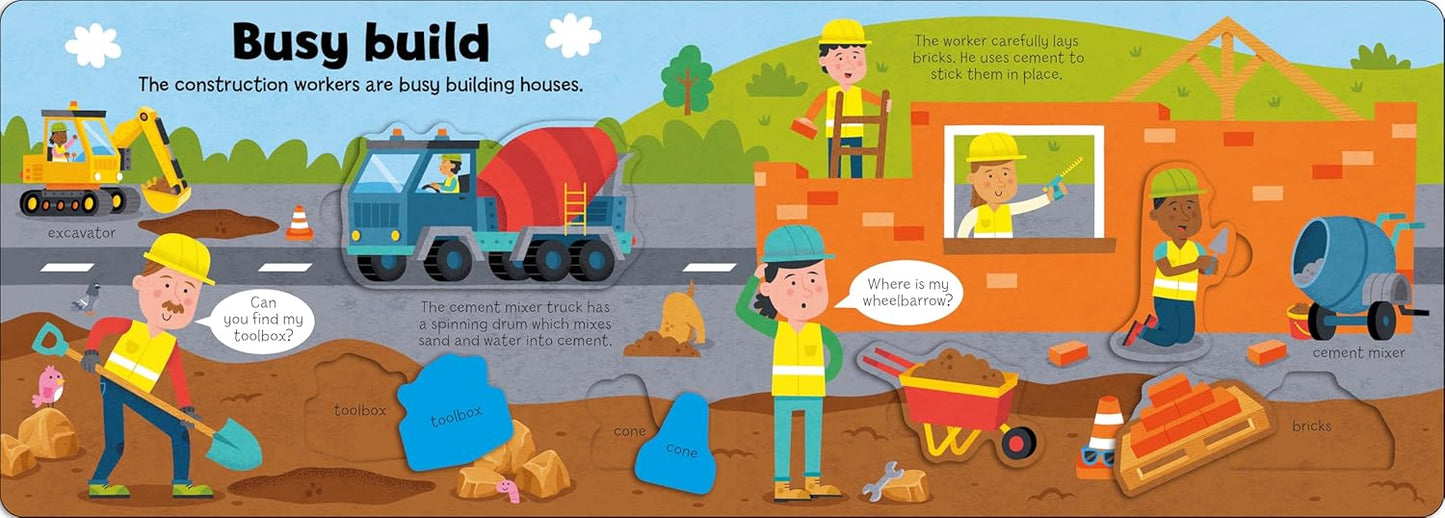 Priddy Books: Let's Learn & Play! Construction