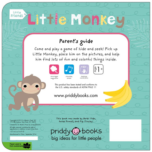Little Monkey: A Fun Hide-and-Seek Book