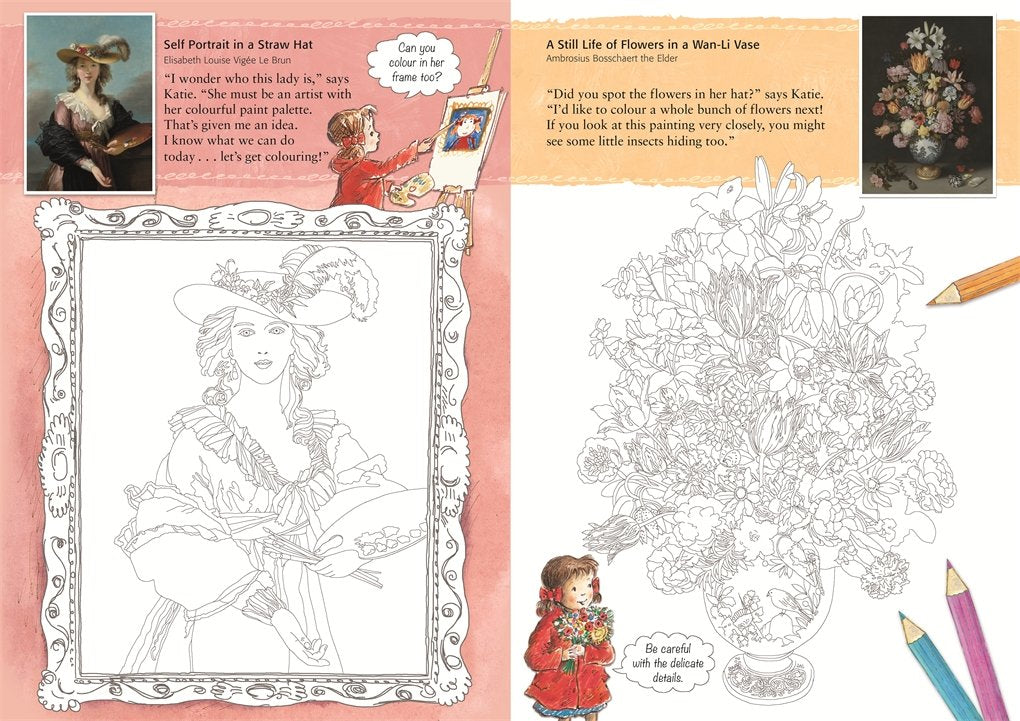 The National Gallery: Get Colouring With Katie - James Mayhew
