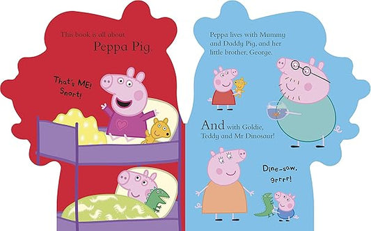 Peppa Pig: All About Peppa: Shaped Board Book