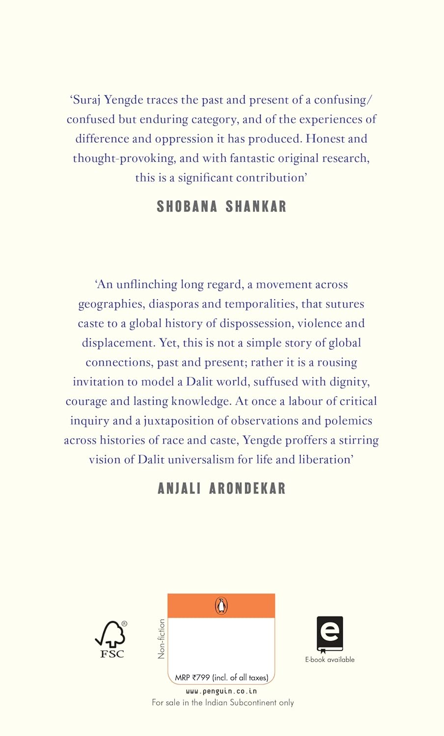 Caste: A Global Story