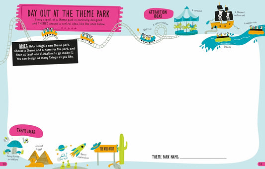 Usborne Design Activity Book