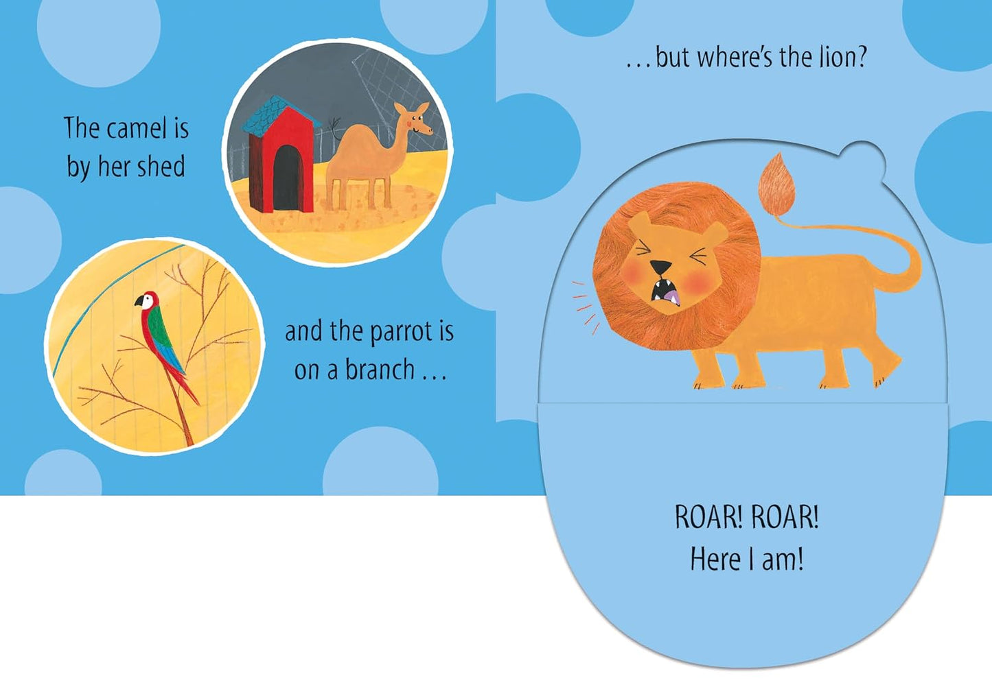 Who's at the Zoo? A Lift-the-flap book