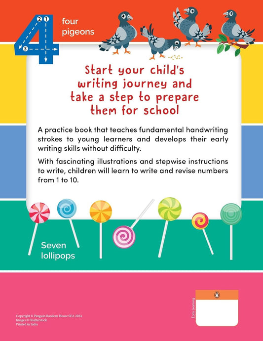 Fun with Writing: 1 to 10 Numbers