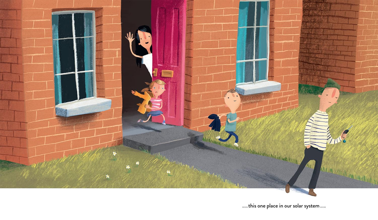 Meanwhile Back on Earth - Oliver Jeffers