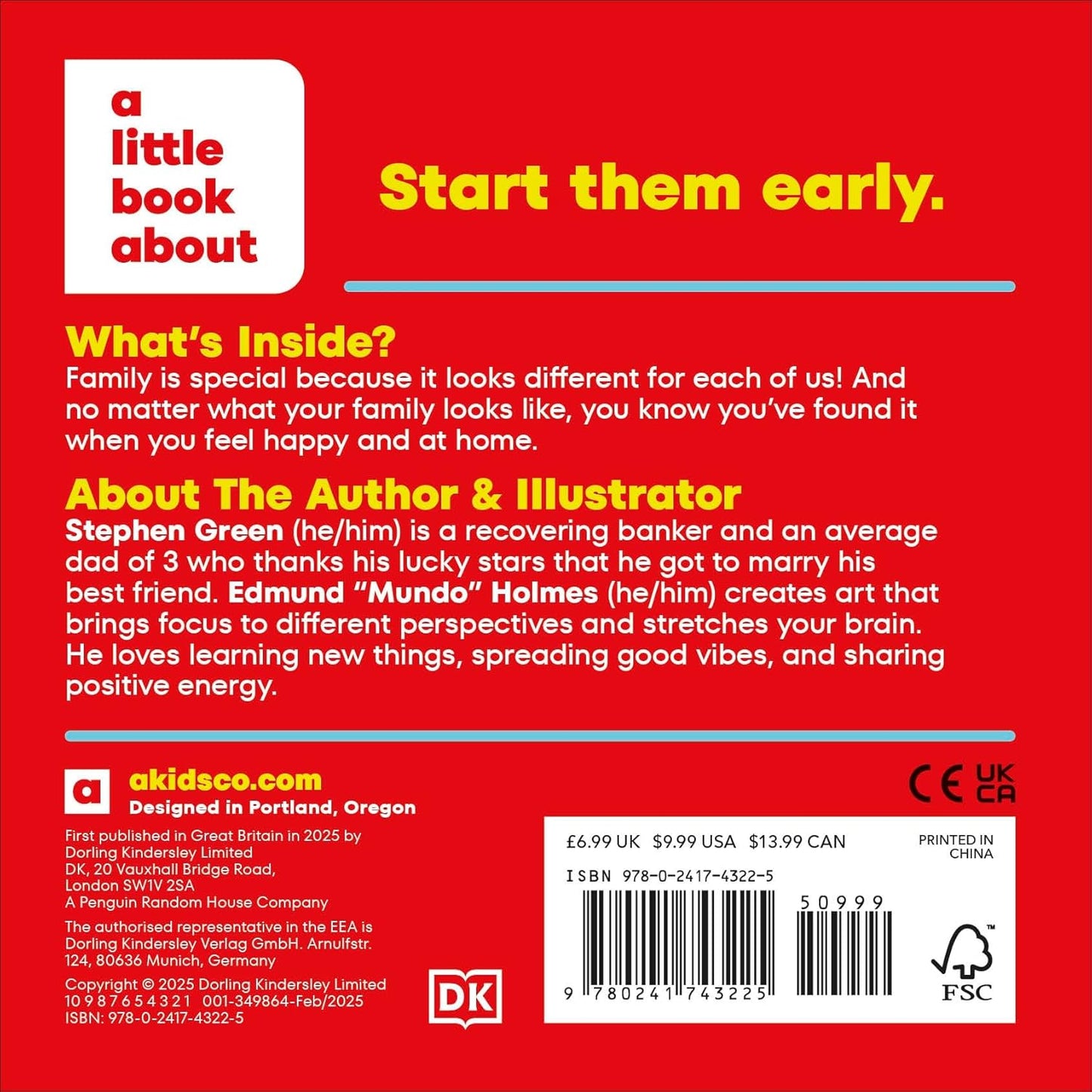 DK A Little Book About Family