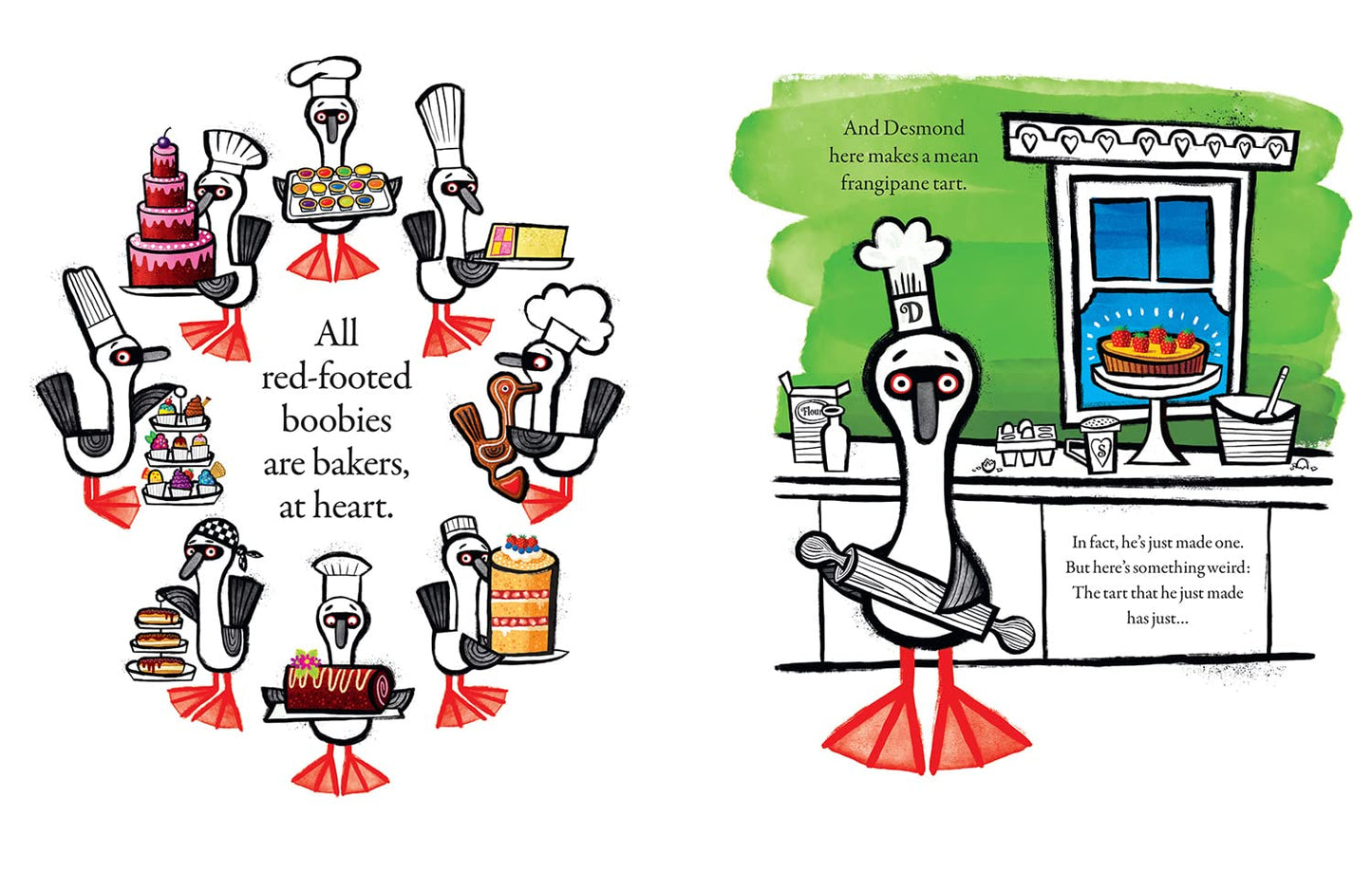 The Blue-Footed Booby - Rob Biddulph