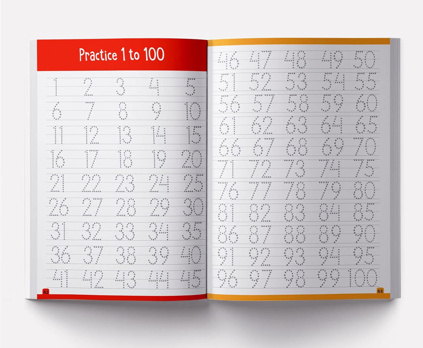 Learning Numbers 1-100 Activity Book