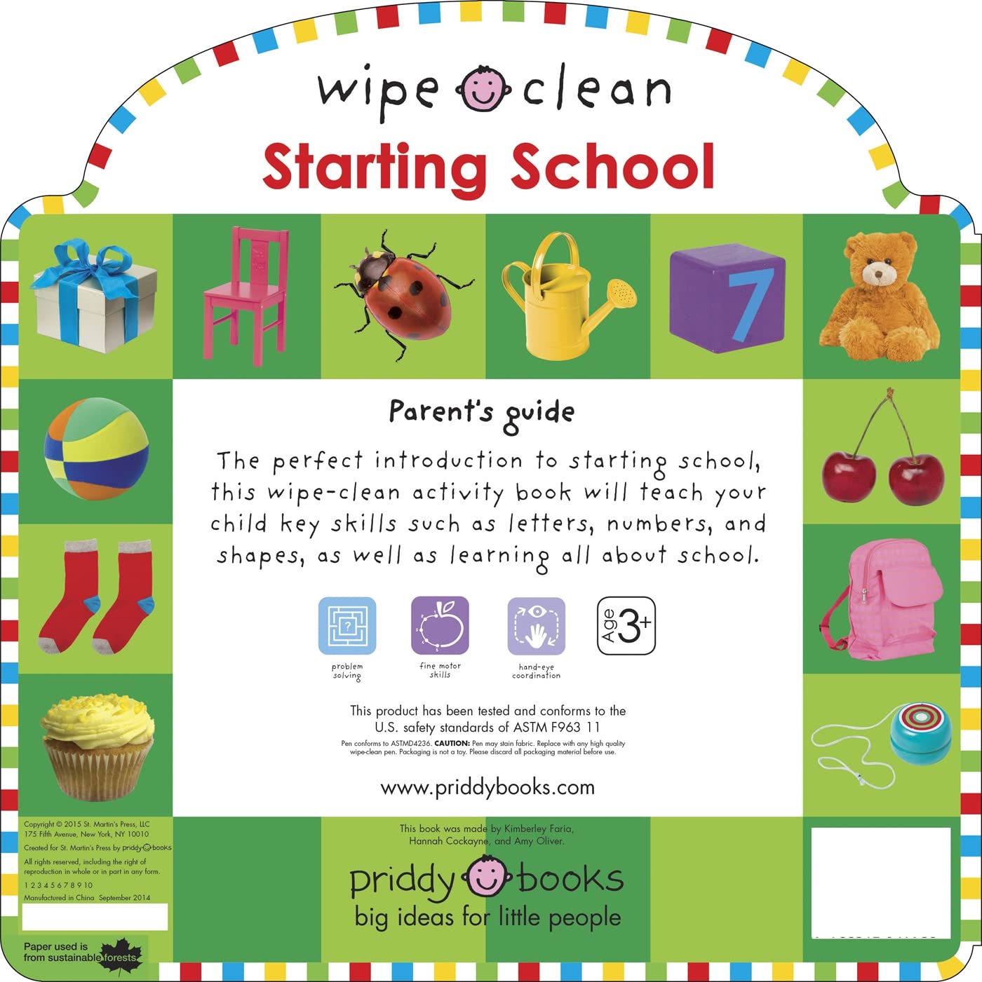 Wipe Clean: Let's Learn Activities Starting School