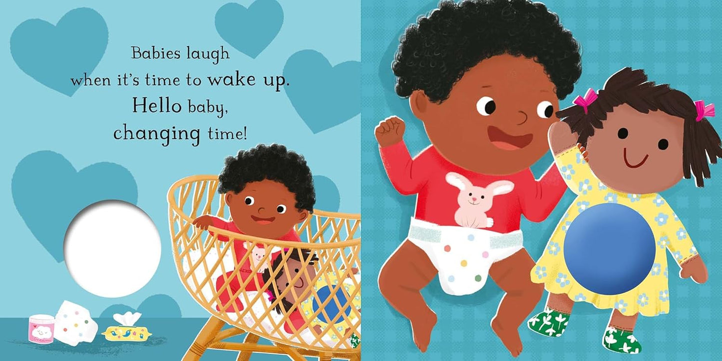 Babies Laugh All Day Long: Press the Soft Squeaker for Giggles