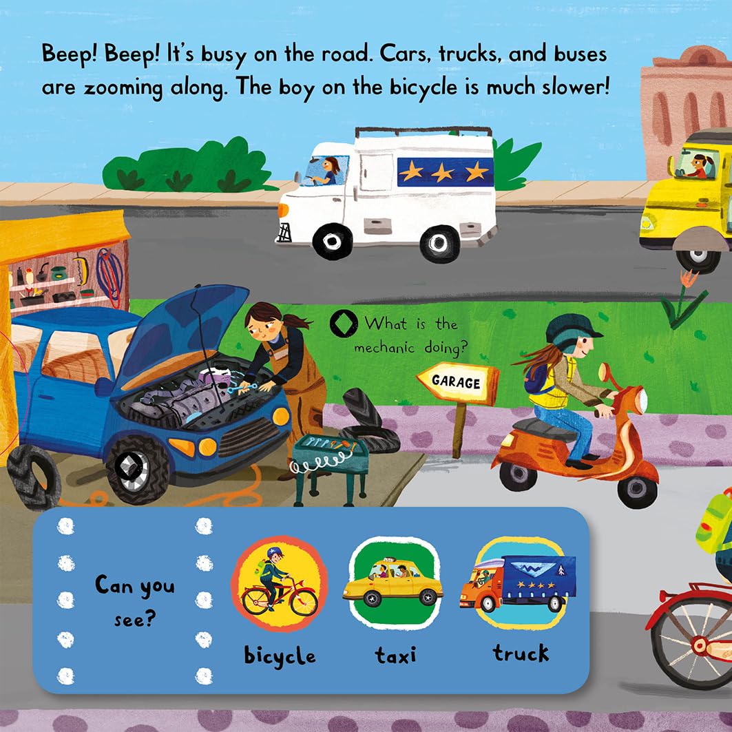 First Explorers: Things That Go - Push Pull Slide