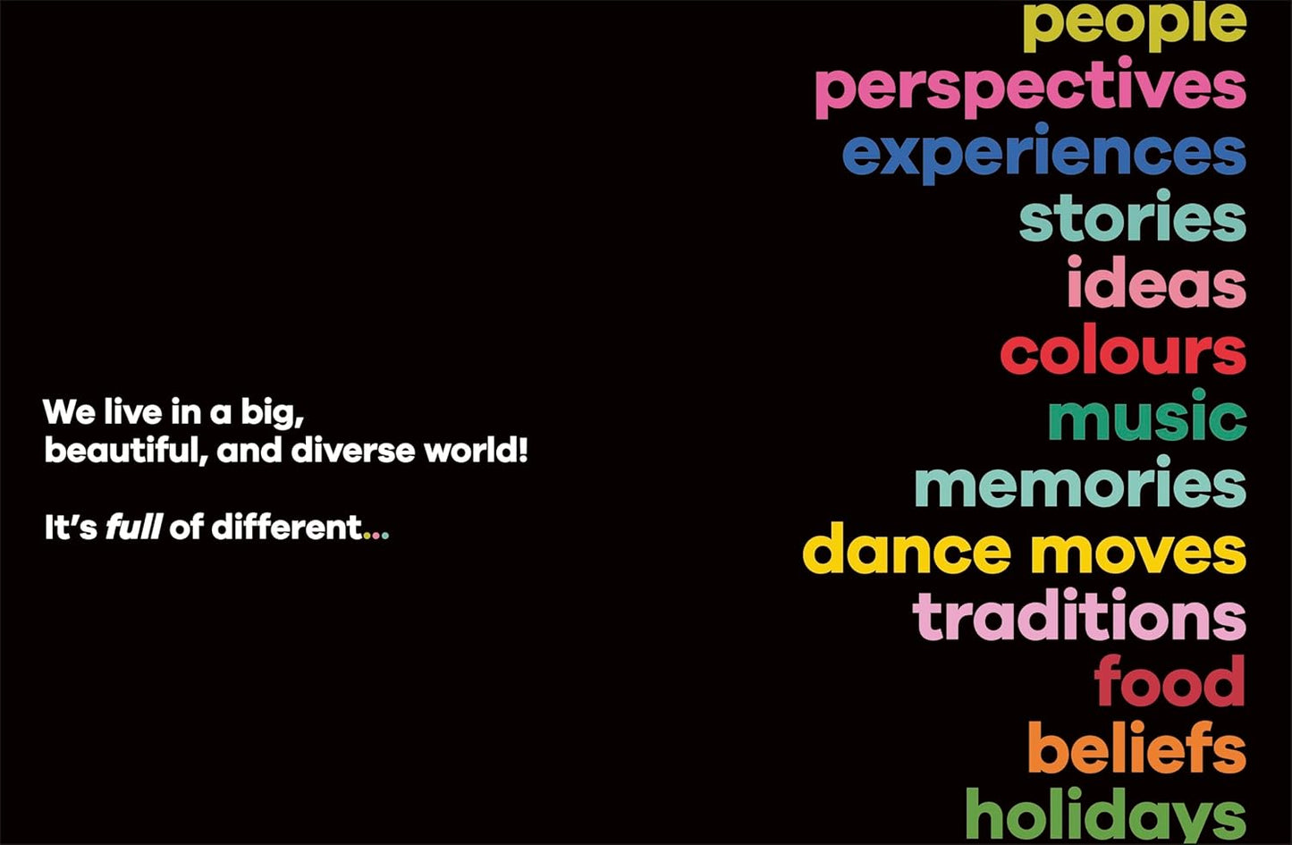 DK A Kids Book About Diversity