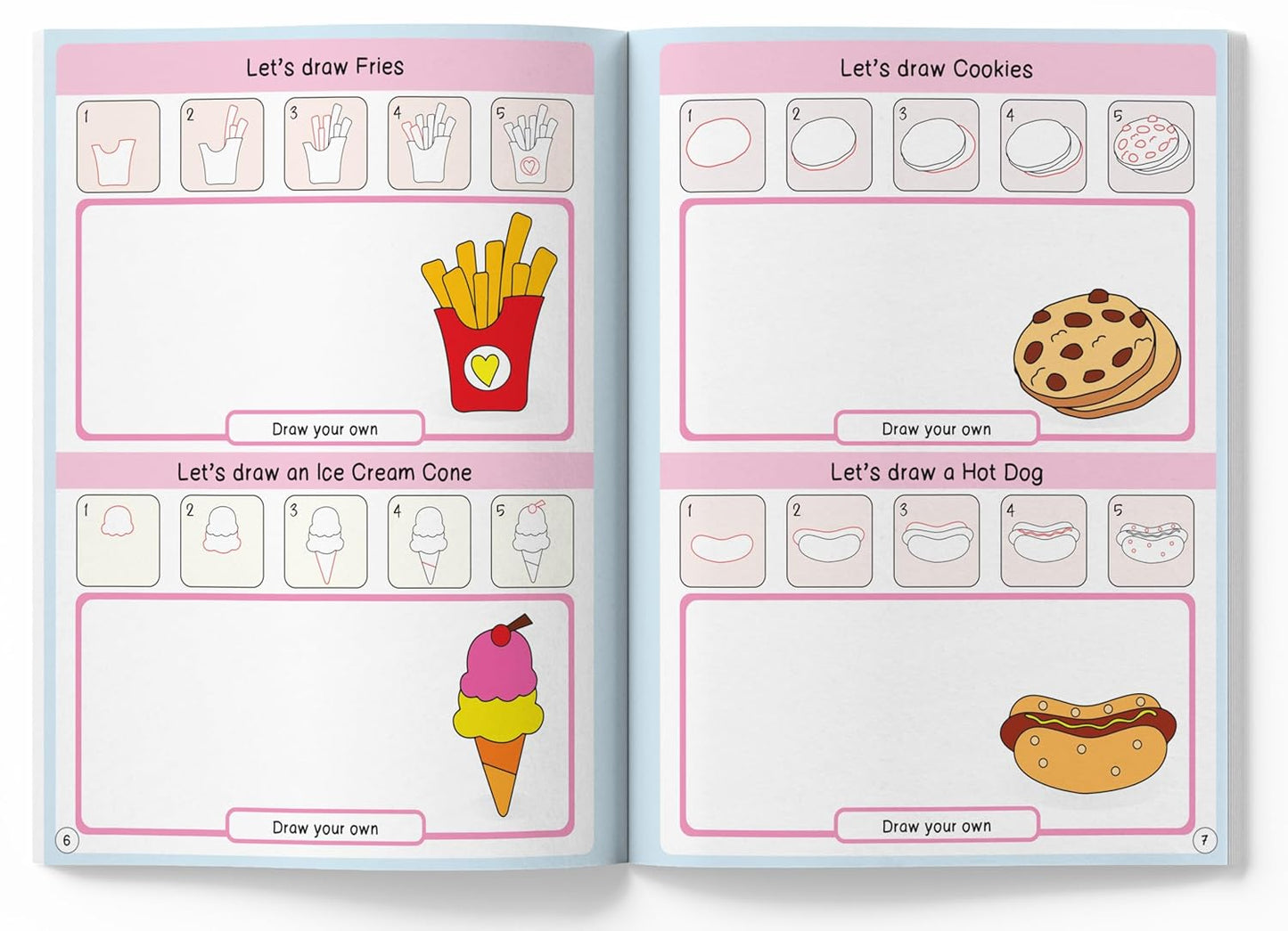 How To Draw 101 Objects Activity Book For Kids