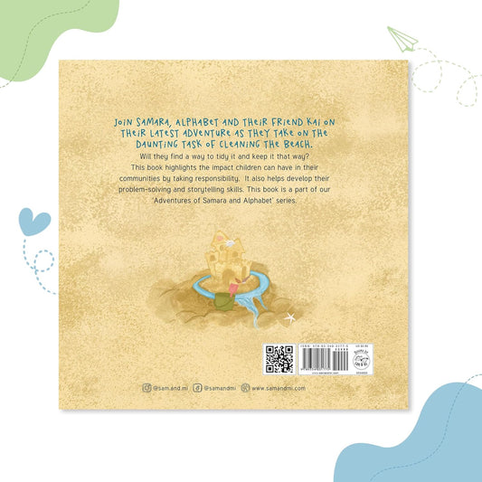 Adventures of Samara and Alphabet - Cleaning the Beach