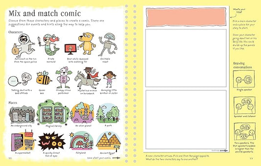 Usborne: Write and Draw Your Own Comics
