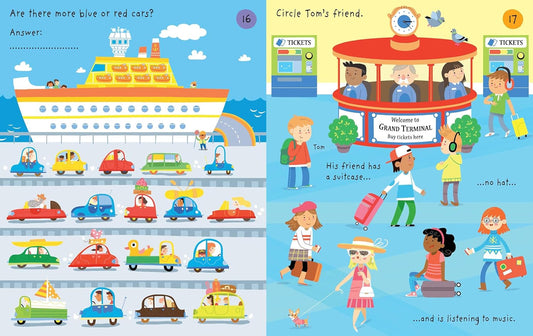 Usborne Little Children's Holiday Pad: 50 Tear-Off Sheets