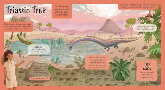 Lift-the-Flap: Dinosaur Adventure