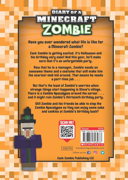 Diary of a Minecraft Zombie Book #9: Zombies Birthday Apocalypse