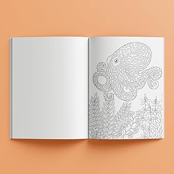 Kaleidoscope Colouring: Ocean Splash