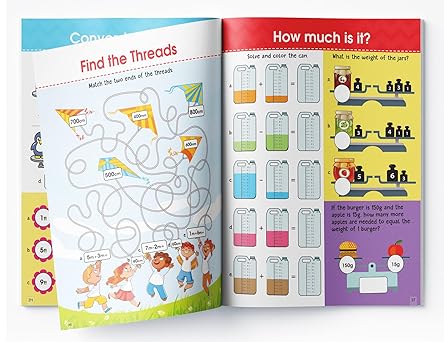 Exploring Measurement Activity Book For Children
