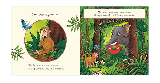 Monkey Puzzle: A Push, Pull and Slide Book - Julia Donaldson