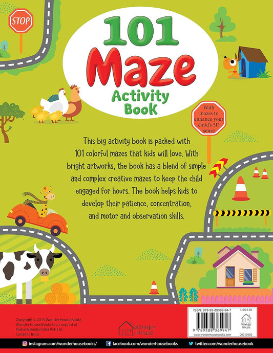 101 Maze Activity Book