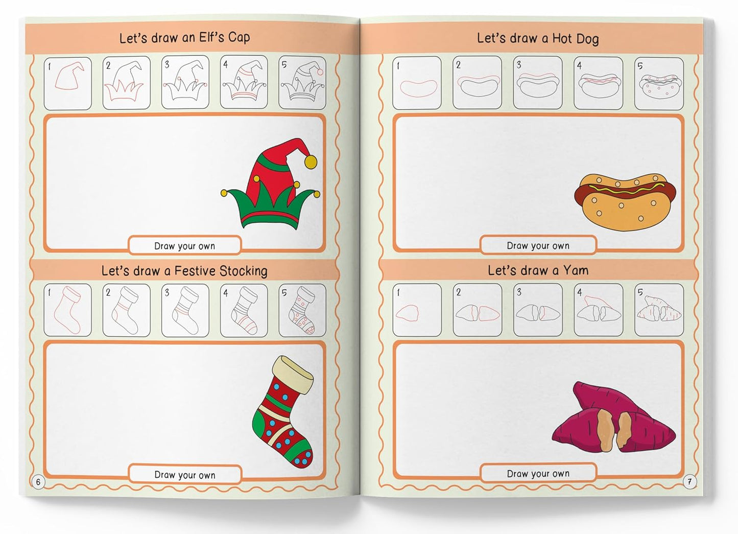 How To Draw 101 Festive Fusion Activity Book For Kids