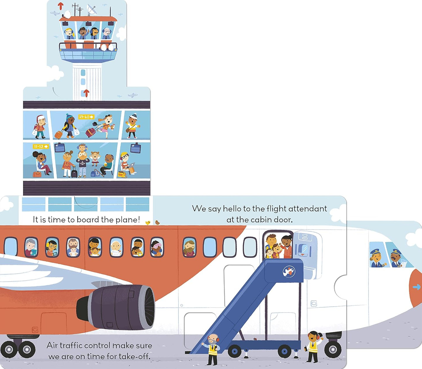 Little World: At the Airport: A Push-and-Pull Adventure