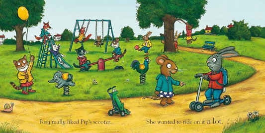 Pip and Posy: The Super Scooter - Board Book