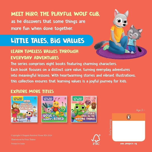 Little Tales Big Values: Hiro Can Do It All by Himself
