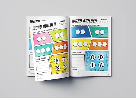 Word Builder Activity Book For Children: Level 1