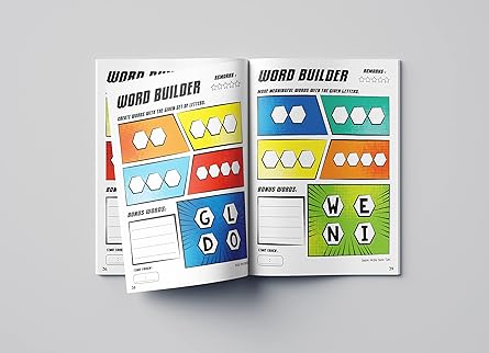 Word Builder Activity Book For Children: Level 1