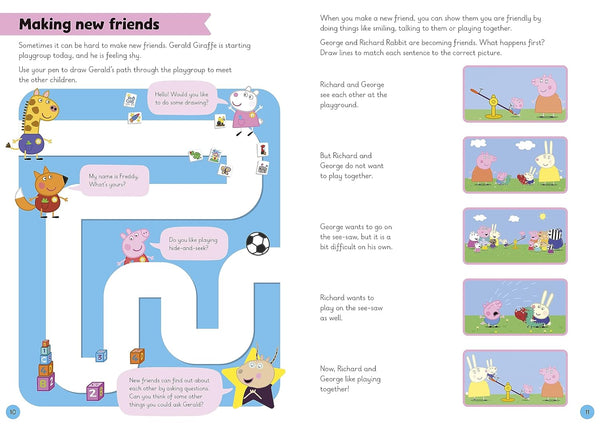 Learn with Peppa: Making Friends
