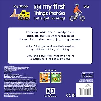 DK My First Things That Go: Let's Get Moving!